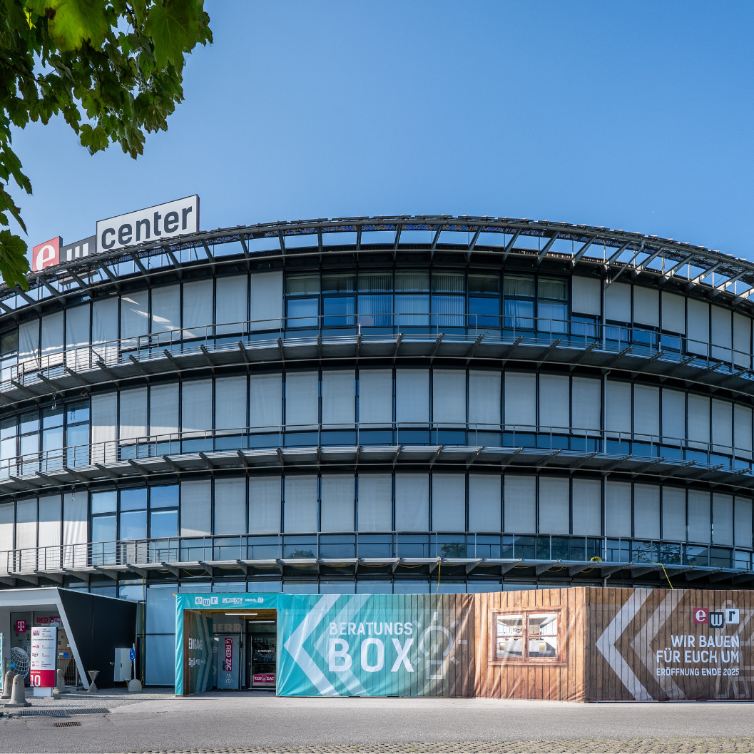 Außenaufnahme EW Center Reutte